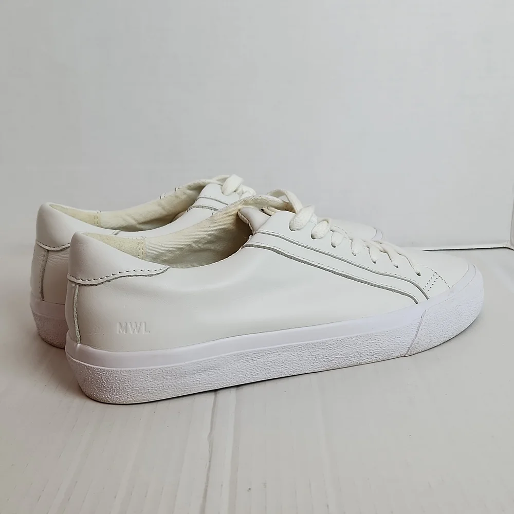 Madewell Sidewalk Low Top Sneakers White - Picture 6 of 12